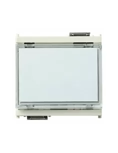 Vimar Idea 16190.B Namensschild-Taste, 1P, Nr. 10 A, 12–24 V, Weiß